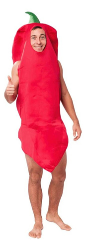 Disfraz De Chile Com Pimentão Vermelho E Vegetais Para Padre