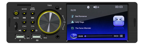 Audio Estéreo Mp3, Salida Rca, Vista Trasera, Bt Fm, Tarjeta