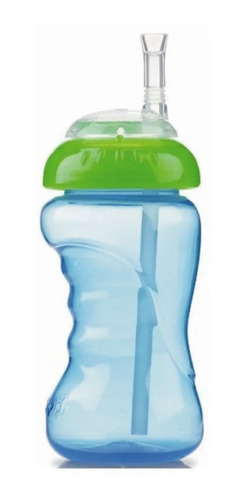 Vaso Con Sorbete De Silicona, Tapa, Nuby 9923 +12meses 300ml