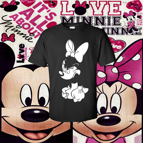 Pack 2 Remeras Pareja Mikey Minie / Luminica 2 / Hombre Dama