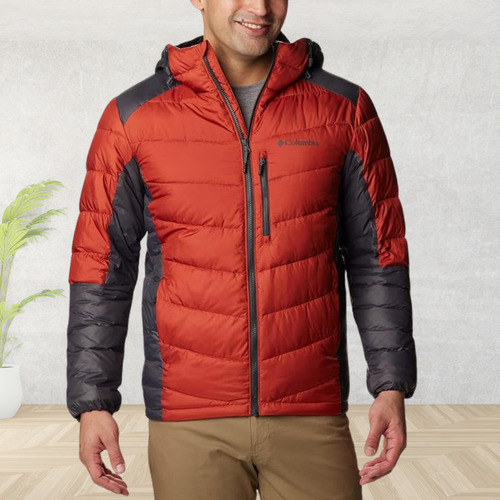 Campera Columbia Hombre Con Capucha Térmica Labyrinth Loop