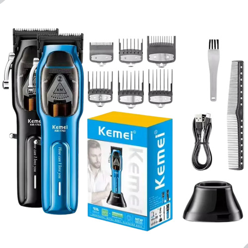 Maquina Cortar Cabelo Sem Fio Profissional Ultra Potente 10w