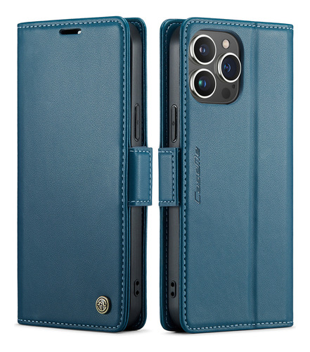 Para Capa Flip De Couro Magnético Para iPhone, Carteira,