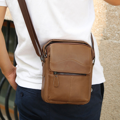 Bolso Bandolera De Piel Para Hombre Joyir, Multifuncional