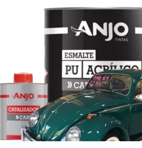 Kit Pintura Pu Volkswagen Fusca Escarabajo Color Original