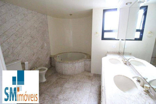 Imagem 9 de 15 de Apartamento Com 3 Dormitórios Para Alugar, 237 M² Por R$ 3.450/mês - Brooklin - São Paulo/sp - Ap3225