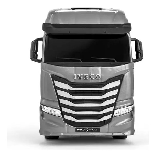 Carreta Iveco Graneleiro S-way Brinquedo Licenciado Cor Cinza