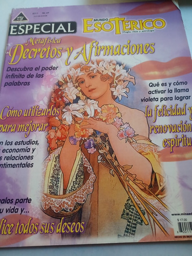 Revista Mundo Esotérico Especial Decretos Y Afirmaciones