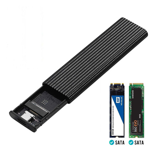 Adaptador De Caja De Disco Duro Ngff M.2 Hard Type-c