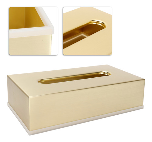 Caja De Tejidos Innovador Rectangular 304 Soporte De Papel
