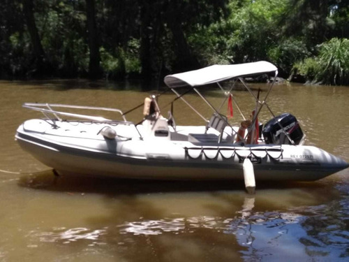 Semirrigido Viking 490 C/motor Mercury 50