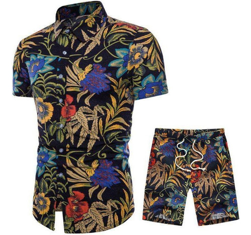 Ropa Casual Ropa De Playa Pieza Hombres Conjuntos