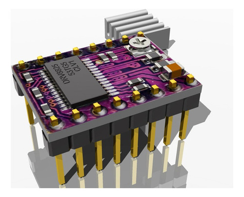 . 4 Pzas Driver Drv8825 Motor Pasos 3d Cnc Arduino +