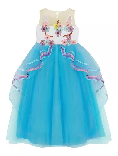 Vestido Unicornio Princesa Niñas Día Del Niño Fiesta Cosplay en venta en  Estado De México por sólo $   Mexico