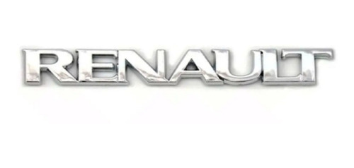 Emblema Renault 14.5cm Color Cromo
