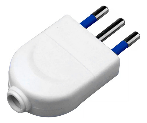 Enchufe Macho Volante 2p + Tierra 1500w 250v 10a Sello Sec