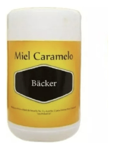 Colorante En Polvo Amarillo Miel Caramelo 500g Backer