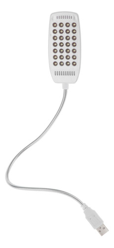 Lámpara De Longitud Del Cable Usb: 27 Cm Blanco Embolsado