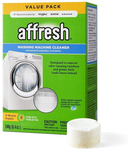 Limpiador Para Lavadoras Affresh - Unidad a $18000