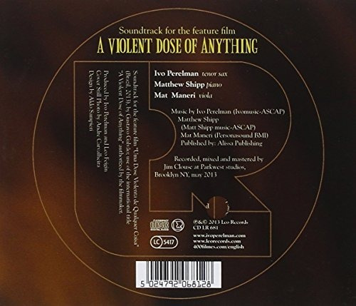 Perelman Ivo / Shipp Matthew Violent Dose Of Anything Cd