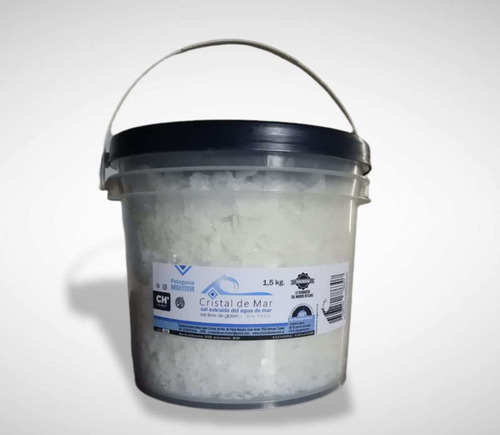 Pack X2 Sal Marina Cristal De Mar Balde X1500gr