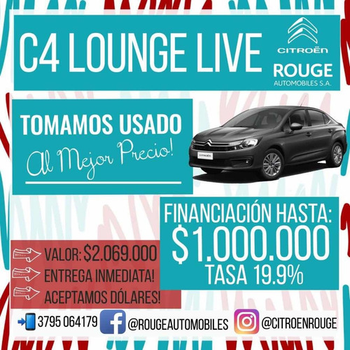 Citroën C4 Lounge 2021 1.6 Vti Live