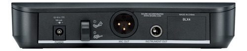 Microfone Shure Blx24br/sm58-m15