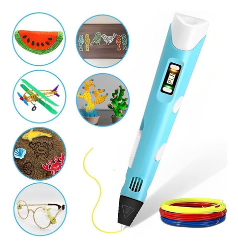 Caneta Impressora 3d Para Desenho E Profissional Kids
