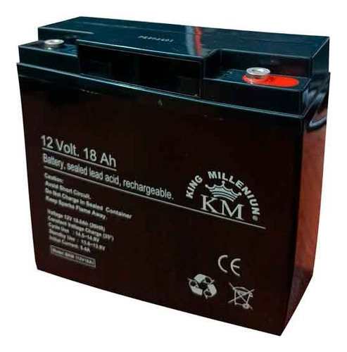 Bateria 12v 18ah King Millenium Bkm(12v18a)