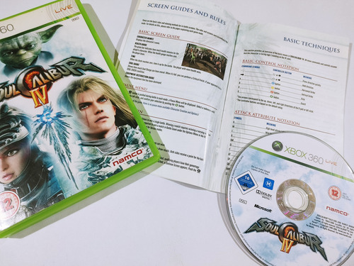 Soul Calibur Iv - Xbox 360 Físico Original Único En El Sitio (Reacondicionado)