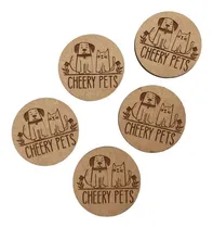Comprar 15 Círculos Fibrofacil Con Logo Souvenirs Llaveros Mdf