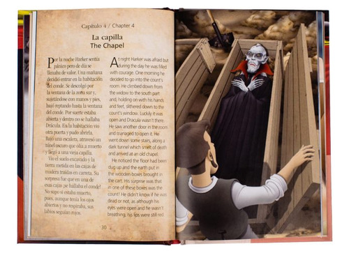 Libro Pasta Dura Drácula Clásicos Español/inglés Lexus