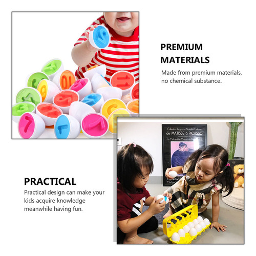 Juguete Educativo Para Niños Con Forma De Huevo Para Aprende