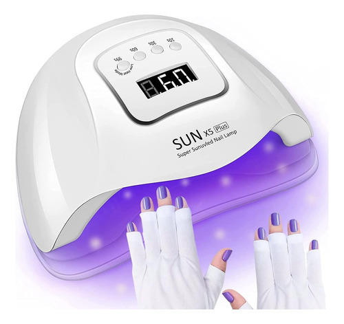 Lámpara De Uñas De Gel Uv Secador Uñas Led Con Pantalla
