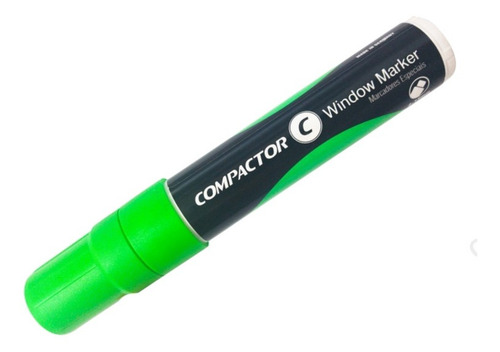 Marcador Para Vidro Window Marker Verde Compactor