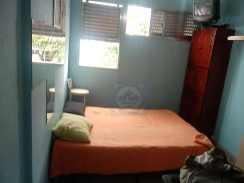 Imagem 2 de 20 de Kitnet À Venda, 20 M² Por R$ 109.500,00 - Itararé - São Vicente/sp - Kn0320