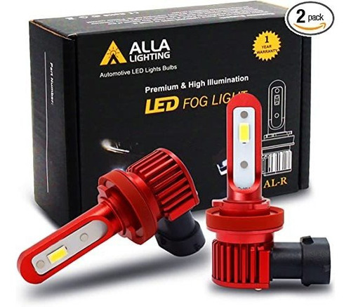 Alla Lighting 5200lm Al-r H8 H11 Led Fog Light Bulbs Xtreme 