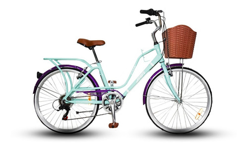 Bicicleta Jafi Vintage Lady Loving De Paseo Mujer Aro 24 6v
