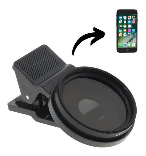 Lente De Filtro Polarizador Cpl Para Cámara De Teléfono Móvi