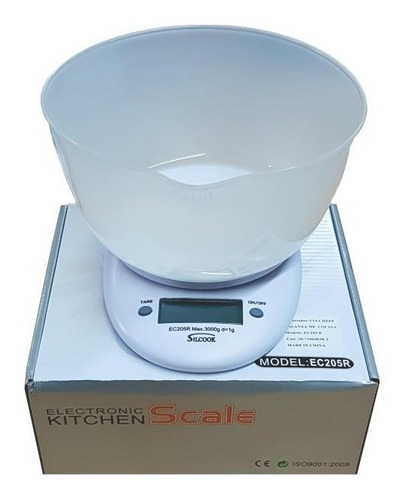 Balanza Scale De Cocina 3 Kg Digital De Precision Ec205r