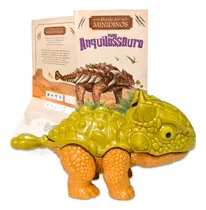 Comprar Coleção Mundo Dos Mini Dinossauros | Livro Atividades E Curiosidades Dinossauros Para Crianças - Com Brinquedo Articulado