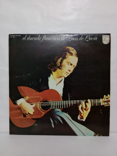 Paco De Lucía- El Duende Flamenco De - Lp, España, 1972, Nm