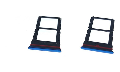 Repuesto Bandeja Sim Chip Sd Xiaomi Mi 10 Lite Azul