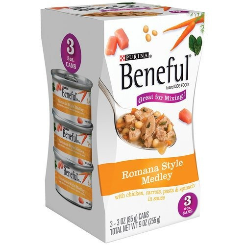 Beneful Romana Estilo Medley Canned Dog Food 9 Onzas (paquet