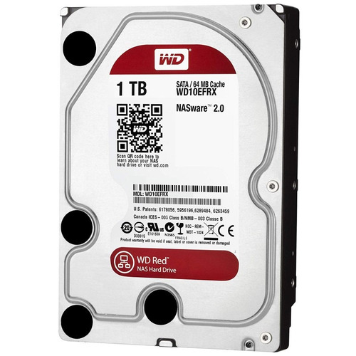 Disco Duro Para Nas Wd Red 1tb Sata 3 Intellipower Nuevo