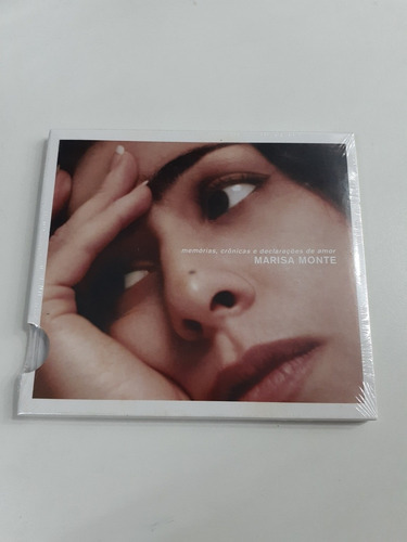 Cd Marisa Monte - Memórias Crônicas Declarações De Amor