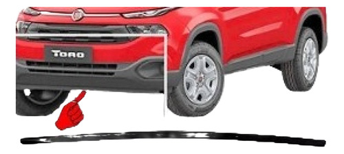 Spoiler Del (moldura Larga) Fiat Toro 2019