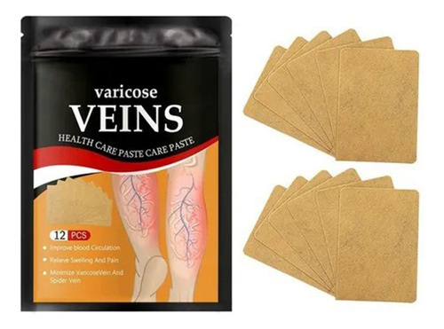 12 Unidades/lote Varizes Health Patch Treatment Patch Leg So