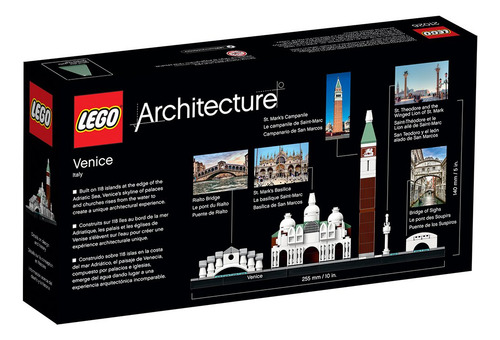 Set De Bloques De Construcción Lego Architecture Venice 2102