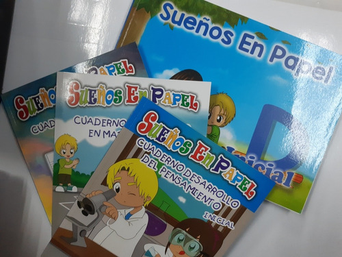 Imagen 3 de 7 de Sueños En Papel D Contiene Tres Cartillas